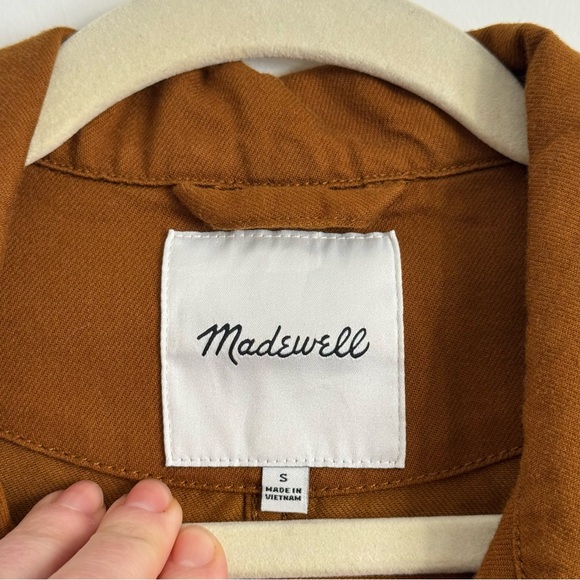 Madewell Beachmont Jacket Button Front - Dried Cedar (Brown) | Size S - Picture 8 of 9